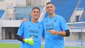 Mateo Morro, el método del sparring sigue en Argentina
