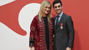 Javi Fernández, medalla de oro de la Comunidad de Madrid