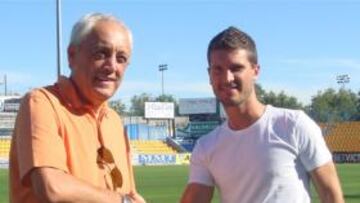 FELIZ. 'Quini' seguirá tres años más unido a su actual equipo.