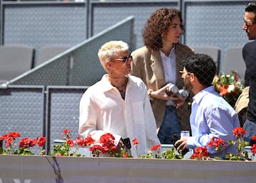 Víctor Pérez en el Mutua Madrid Open.