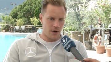 Ter Stegen: "Al principio es decepcionante no ser titular..."