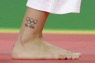 Los tatuajes que lucen los deportistas en Río 2016