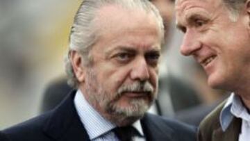 De Laurentiis: "Si todo va bien, Reina firmará con nosotros"