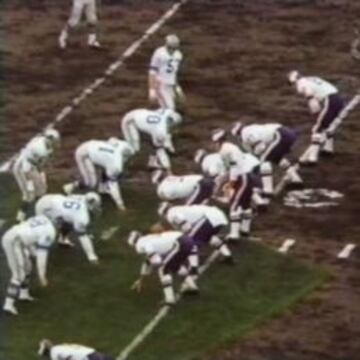 Vikings - Lions 1964 antes del cambio de uniforme.