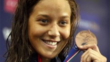 Da Rocha, malagueña de origen brasileño, ha sido considerada la deportista española más sexy de Londres 2012, con el cuarenta por ciento de los votos masculinos.