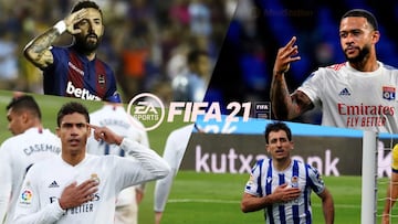 TOTW 20 de FUT FIFA 21 con Varane, Depay, Oyarzabal y Morales ya disponible