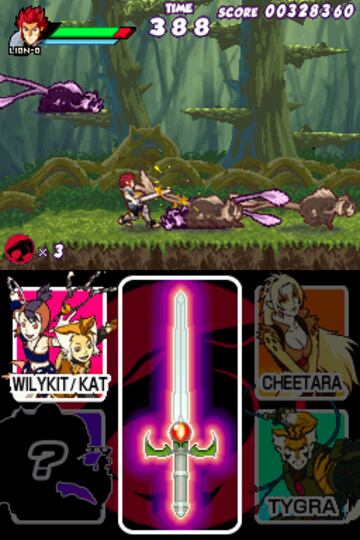 Captura de pantalla - Thundercats (DS)