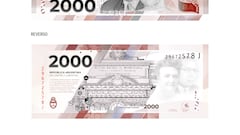 Así es el nuevo billete de $2000 pesos argentinos
