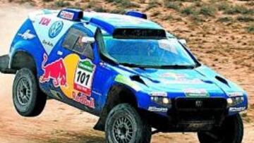 <b>SIN RENDIRSE. </b>Carlos Sainz nunca ha arrojado la toalla y la victoria será su recompensa.