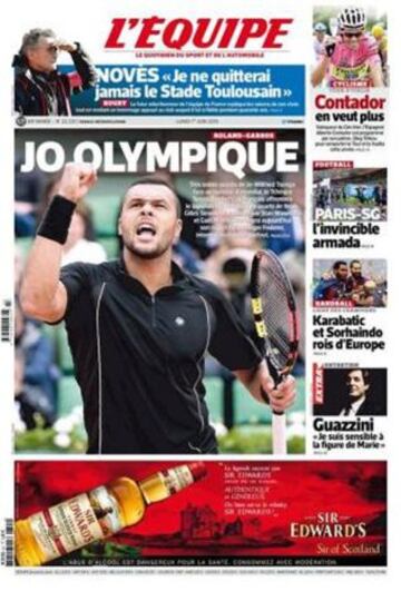 Portadas de la prensa deportiva