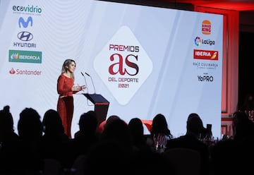 Susana Guasch, presentadora del evento.