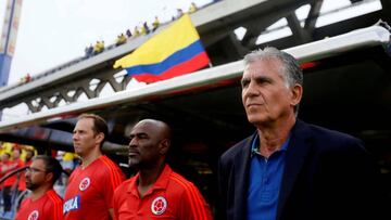 Carlos Queiroz habl&oacute; luego del empate entre Colombia y Chile. 