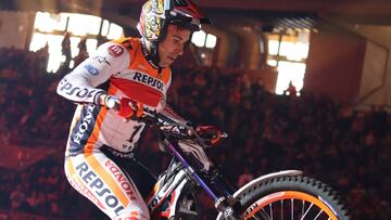 Toni Bou, con la Honda en el X-Trial de Barcelona 23.