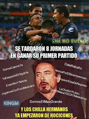 Los memes se rinden ante los triunfos de Chivas y América