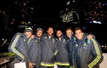 Modric, Isco, Sergio Ramos, Nacho, Cheryshev y Rubén Yáñez.