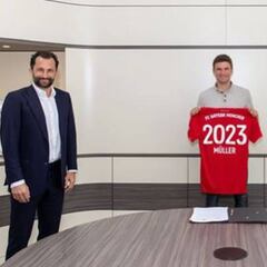 Thomas Müller seguirá en el Bayern hasta 2023
