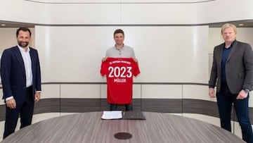 Thomas Müller seguirá en el Bayern hasta 2023