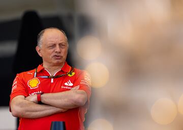 Frederic Vasseur, director general de Scuderia Ferrari.