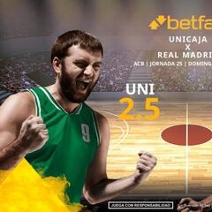 Unicaja vs. Real Madrid: horario, TV, estadísticas, clasificación y pronósticos