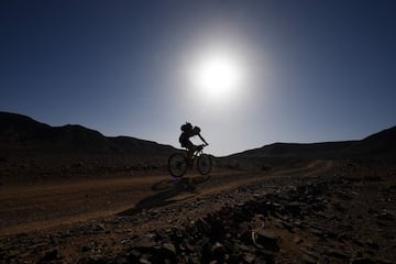 Etapa 3 de la 13ª edición de Titan Desert 2018 entre Alnif y Rissani, en el centro de Marruecos