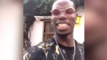 Pogba en las calles de Cartagena al ritmo de dos raperos