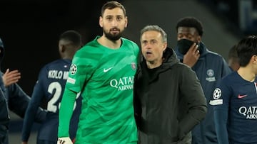 Donnarumma y Luis Enrique.