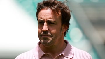 Fernando Alonso (Aston Martin). Miami, Estados Unidos. F1 2025.