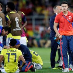 "¡Cabeza alta, James!", el mensaje de aliento del Bayern