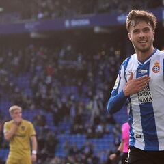 Javi Puado, la merecida eclosión goleadora de un delantero total