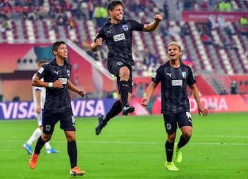 Ponchito celebró con todo su gol en el Mundial de Clubes ante el Al Hilal