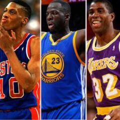 Green, Magic, Rodman... los 10 mejores partidos sin canastas
