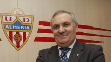 <b>DESCENSO. </b>Alfonso García posando para AS.