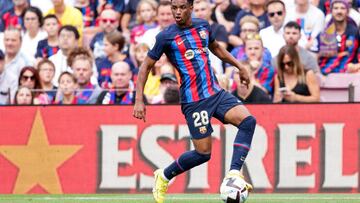 At just 18 years of age, left-back Balde has established himself as a regular in Xavi Hernández’s new-look Barcelona team this season.