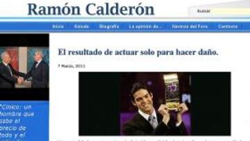 Calderón dice que descartó a Kaká por sus lesiones