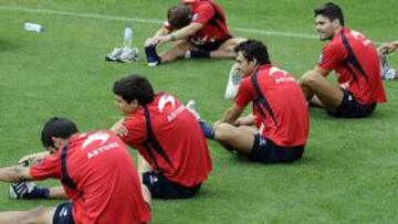 ENTRENAMIENTO. El Sporting sigue preparando el comienzo de liga