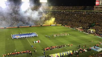 Así se vivió en el Estadio Universitario la previa del partido de ida de la Gran Final del Fútbol Mexicano entre los felinos y los tapatíos.