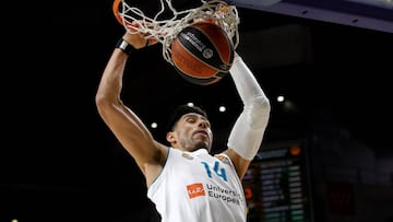 Los blancos pasaron del &eacute;xtasis (62-40) al sufrimiento (85-82) tras anotar solo dos tiros libres en siete minutos y de ah&iacute; a la fiesta desatada. El CSKA, rival en semifinales.