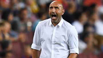 Abelardo, entrenador del Alavés.