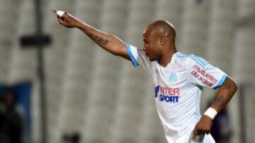 Un triplete de Andre Ayew da el triunfo al Olympique Marsella