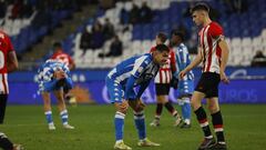 El Deportivo no pas&oacute; del empate ante el Bilbao Athletic.