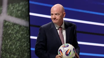 Gianni Infantino, presidente de la FIFA.