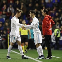 Benítez, el único técnico que no se atrevió a sustituir a Cristiano