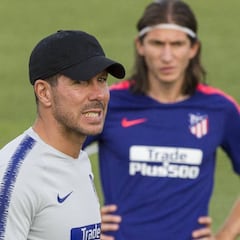 El Atlético de Madrid, a Filipe Luis: “Trae el dinero y te vas”