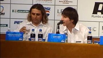 El día que Lionel Messi elogió a Hoyos, el DT campeón con la U