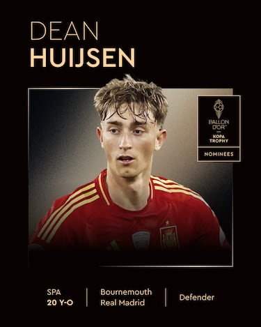 Estos son los nominados al Balón de Oro 2025