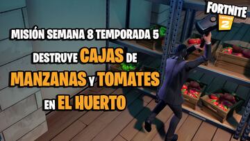 Fortnite Semana 8 Temporada 5: todas las misiones y desafíos; cómo completar y recompensas