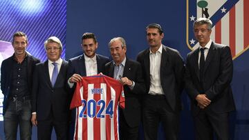 24/05/17 RENOVACION DE KOKE POR EL ATLETICO DE MADRID HASTA 2024
ANDREA BERTA
ENRIQUE CEREZO
ADELARDO
CAMINERO
MIGUEL ANGEL GIL