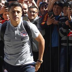 La Roja llega a Temuco y disfruta el entusiasmo de los hinchas