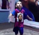 El niño iraní fanático de Vidal que se hizo viral: ¡le copió el pelo!