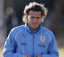 Forlán: "Ahora estoy contento, con ganas de seguir en el Atleti"